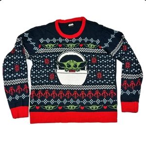Star Wars Baby Yoda Christmas Sweater